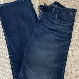 Madewell Dark Indigo Flare Jeans